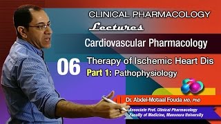 Cardiovascular Pharmacology Ar  06  Ischemic heart disease pathophysiology [upl. by Lemcke]