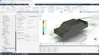 60fps Getting started Basic car aerodynamics in Ansys Fluent [upl. by Gerger]