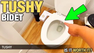 TUSHY Bidet Review Absolutely LOVE This One Thing [upl. by Nyleuqaj]