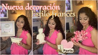 Nueva decoración🌸Estilo FrancésDecoracion Bonita para el Hogar 🏠 france [upl. by Sung]