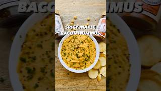 Spicy Maple Bacon Hummus recipes recipe hummus hummusrecipe [upl. by Hi]