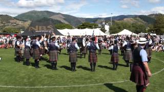 New Zealand Police Pipe Band G1 Medley Nationals 2015 [upl. by Yeldnarb879]