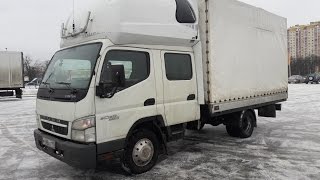 Обзор Mitsubishi Fuso Canter со спальником Lamar [upl. by Alduino541]