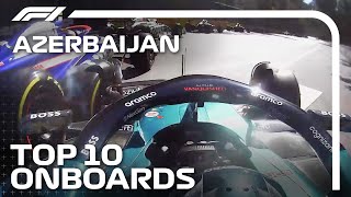 Top 10 Onboards  2024 Azerbaijan Grand Prix  Qatar Airways [upl. by Enom]