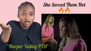 She Served Them Hot  Jeannie C Riley  quotHarper Valley PTAquot REACTION VIDEO [upl. by Odnalro750]