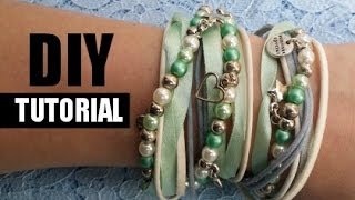 Wikkelarmband Maken DIY Video Tutorial [upl. by Niraj]