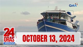 24 Oras Weekend Express OCTOBER 13 2024 HD [upl. by Funda]