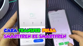 CARA TRANSFER PULSA SMARTFREN KE SMARTFREN [upl. by Ainer696]