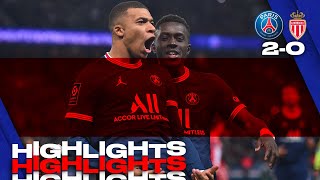 HIGHLIGHTS  PSG 2  0 Monaco [upl. by Ramsa]