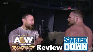 Moxley vs Danielson Teased and Smackdown Always sucks AEWRampage amp Smackdown Review 12122 [upl. by Llireva]