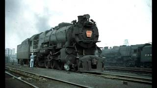 PRR Steam Audio Recording K4s 5406 leaving Spring Lake NJ 1956 [upl. by Magner]