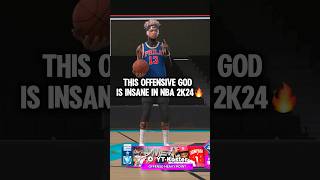 This 6’6 Offensive God is BROKEN In NBA 2k24 BEST BUILD IN 2K24 😈🔥 [upl. by Aratihc995]