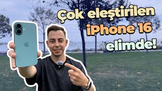 ÇOK ELEŞTİRİLEN İPHONE 16 ELİMDE [upl. by Camilla]