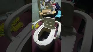 UNBOXING ARINOLA PORDABLE TOILET BOWL  Please watch how to Assemble [upl. by Zined]