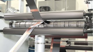 Measurement of cutting burr with line sensor CLS 2 and CHRomatic Vision Camera [upl. by Cowles]