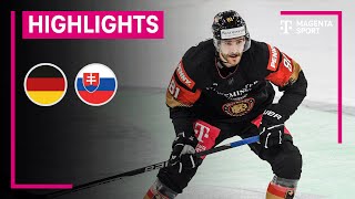 Deutschland  Slowakei  Highlights Deutschland Cup 2023  MAGENTA SPORT [upl. by Rocky]