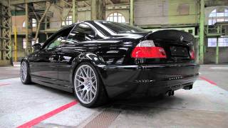 M3 CSL with custom made exhaust [upl. by Ninnette908]