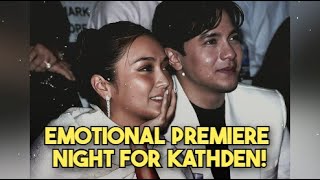 Kathryn Bernardo amp Alden Richards Get Emotional at Hello Love Again Premiere Night [upl. by Yazbak]