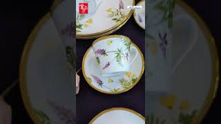 Noritake New Morning  1738  Perfect Garden Setup Dining Set  Shop now with The Legend Noritake [upl. by Oruasi]