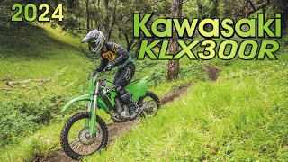 2024 Kawasaki KLX300R  The Perfect OffRoad Companion [upl. by Nilde62]