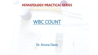 WBC COUNT Hematology practical viva Revision [upl. by Alano]