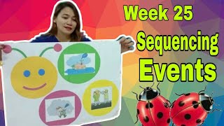 WEEK 25 Sequencing EventsKindergarten ActivityEducational Video [upl. by Jacqueline]