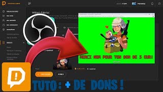 TUTO  METTRE EN PLACE DES DONATIONS POUR STREAM  Alertes de dons [upl. by Nirek]