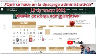 DESCARGA ADMINISTRATIVA Qué hacer o en que consiste [upl. by Yttisahc]