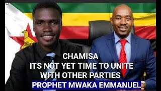 Prophecy For Zimbabwe 2024  ITS NOT YET TIME TO UNITE [upl. by Aseena]