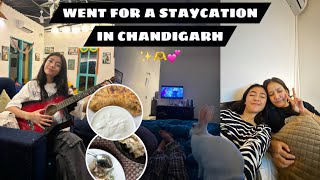 WENT FOR A STAYCATION IN CHANDIGARH AT FORREST FARM✨vlog dailyvlog [upl. by Ahsenev]