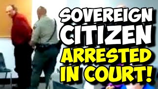 Sovereign Citizen ARRESTED In Court Judge PROVES Her Jurisdiction Pro Se FAIL [upl. by Pentheas864]