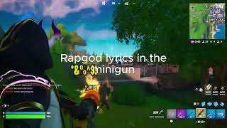 Rap god lyrics in the minigun [upl. by Neo17]