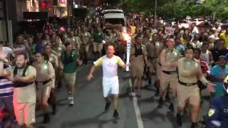 Tocha Olímpica em Caruaru Olympic Torch Rio 2016 [upl. by Mcclure588]