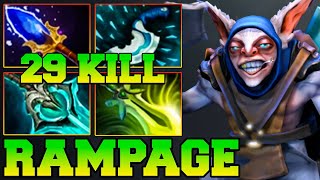 Meepo Rampage  29 Kills Master Of Meepo  Meepo Dota 2 Mid New Meta Pro Gameplay Guide Build 737 [upl. by Sybille]