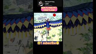 NEW FLYING PET🦅 CRAFTLAND free fire game free fire gamingshorts youtubeshorts trending freefir [upl. by Nessaj]