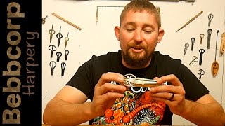 Glazyrin Rainbow jaw harp unboxing and review [upl. by Salomi]