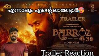 Barroz Trailer Reaction Mohanlal Aashirwad Cinemas barroz barroztrailer lalettan mohanlal [upl. by Ahsinut]