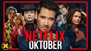 NETFLIX Serien Neu im Oktober  SerienFlash [upl. by Kcirdahc]