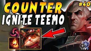 How to BEAT HoB Ignite Teemo EASILY  Counter Bully with Swain TOP  Iron IV to Diamond Ep 40 [upl. by Nicolella]