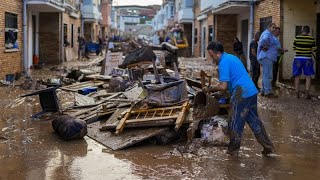 Inondations en Espagne au moins 95 morts trois jours de deuil national décrétés [upl. by Nerek439]