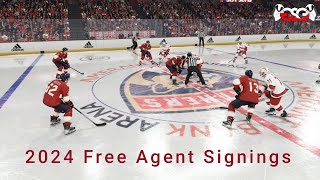 2024 NHL Free Agent Predictions [upl. by Jamel223]