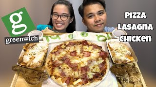 GREENWICH MUKBANG  Pizza Lasagna and Fried Chicken [upl. by Brianna]