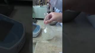 Synthesis of acetanilide from aniline 👩‍🔬 like  share and subscribe [upl. by Averil]