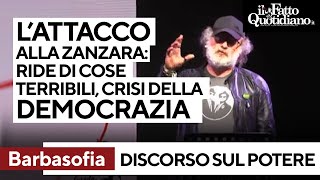 Discorso sul potere di Barbasofia lattacco alla Zanzara e la difesa dellimpegno di Ilaria Salis [upl. by Hayn]