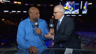 Charles Barkley loves the parity of the NHL Playoffs [upl. by Eaneg]