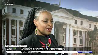 Hlophes impeachment draws calls for the review of the Constitution [upl. by Noirred]