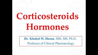 Corticosteroids Hormones  Cortisone  Aldosterone  Prednisolone [upl. by Assirrac294]