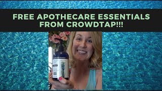 FREE ApotheCARE Essentials from Crowdtap [upl. by Retrac]