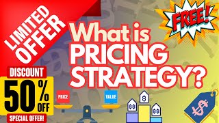 Pricing Strategy Explained in 8 Minutes [upl. by Aniz]