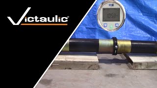 Victaulic Pressure Test  High Pressure Coupling Style HP70ES on GroovedEnd SRCP Pipe [upl. by Etak200]